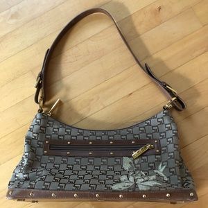 ST. John Couture Monogram Jacquard leather purse